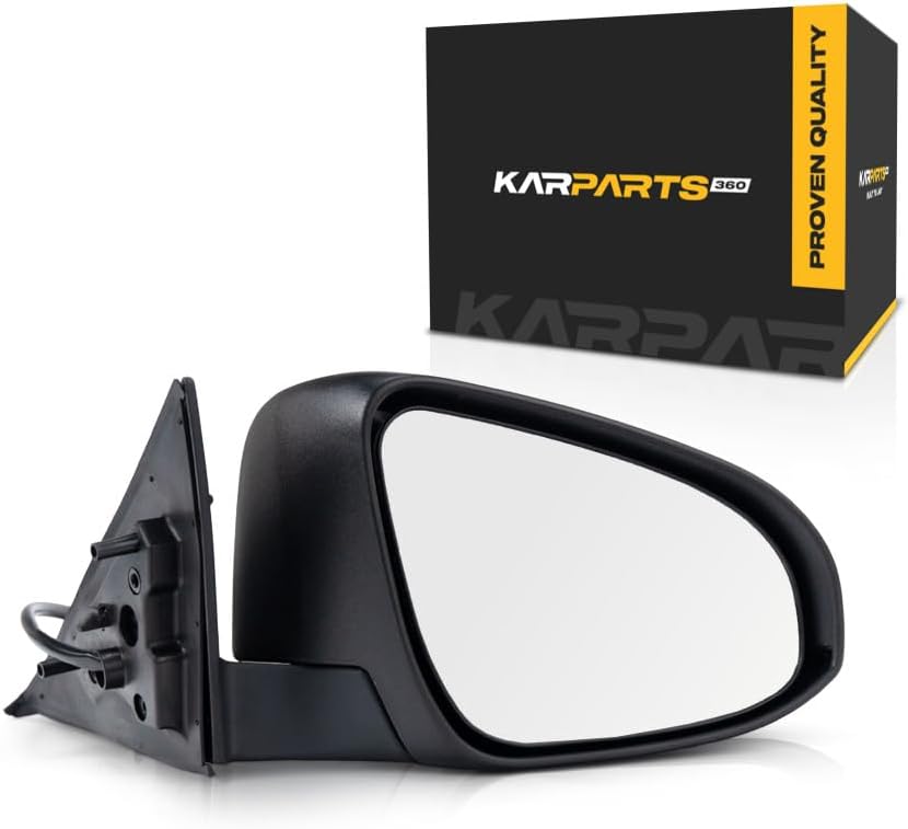 For Toyota Camry 2012 2013 2014 Door Mirror Passenger Side | Power | Non-Heated | Paint To Match | L/LE Model | Replacement For 87908-06400 | TO1321275