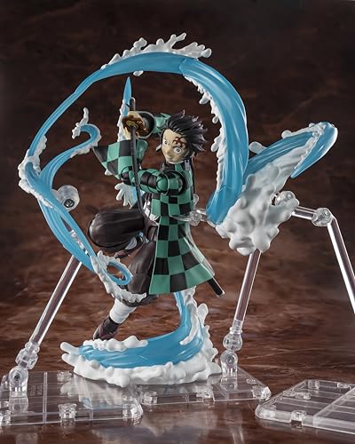 Image of TAMASHII NATIONS - Demon Slayer: Kimetsu no Yaiba - Tanjiro Kamado and Giyu Tomioka Water Breathing Effect Set for S.H.Figuarts