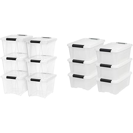 Iris Usa, Inc. Tb-56d 53 Quart Stack & Pull Box, | Meses Sin Interés