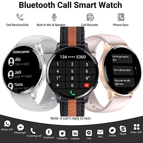 HOAIYO Smart Watches for Men Women 1.5" Amoled Screen with Heart Rate SpO2 Sleep Monitor - Image 2