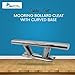 MARINE CITY Mooring Bollard Cleat with Curved Base – 316 Stainless Steel, 8 Inches Heavy Duty, Mirror Polished, Corrosion-Resistant for Boats & Yachts