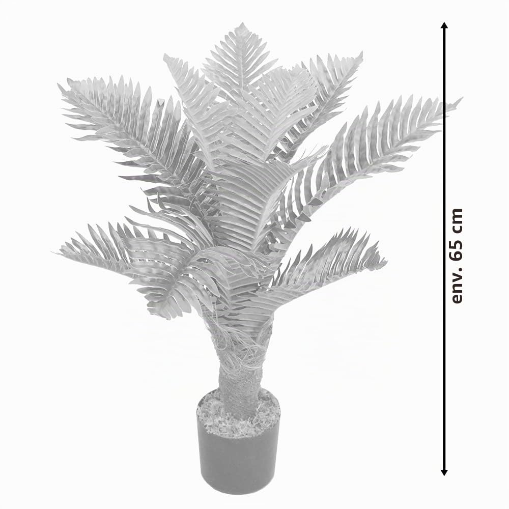 Decovego Palmier Fougère Plante Artificielle Artificiel 65cm