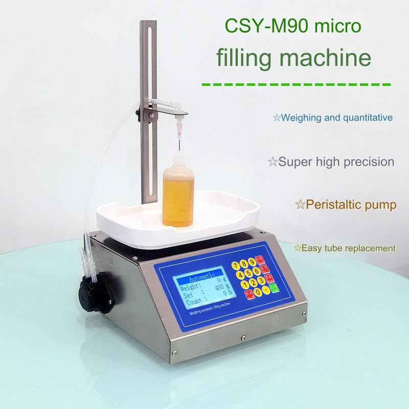 CSY-M90Pesatura distributore quantitativo liquido pompa peristaltica micro riempitrice ad alta precisione 1-50ML……