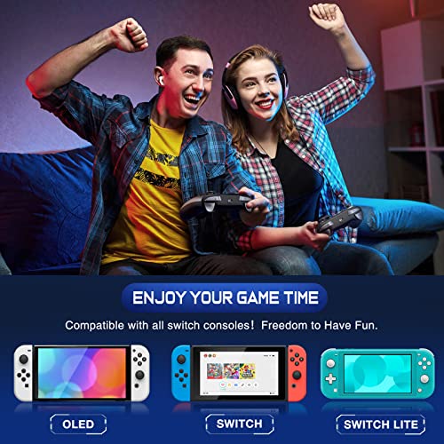 Wireless Switch Controller For Switch/Lite/Oled Controller, Switch Controller With A Mouse Touch Feeling On Back Buttons, Extra Switch Pro Controller With Wake-Up,Programmable, Turbo Function #TOP7