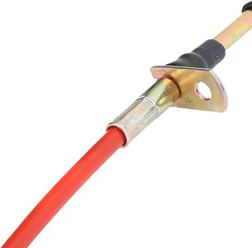 Automatic Transmission Shifter Cable, 130cm 81831 Shifter Cable Replacement for BM Shifters with 0.375 Inch Diameter Housing, Threaded End and Eyelet Connection
