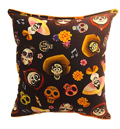 Coco Pillow Disney Coco Pillow All Our Pillows Are Handmade Hypoallergenic Cotton with Flannel Backing Ideal for Gift and Multiple Uses