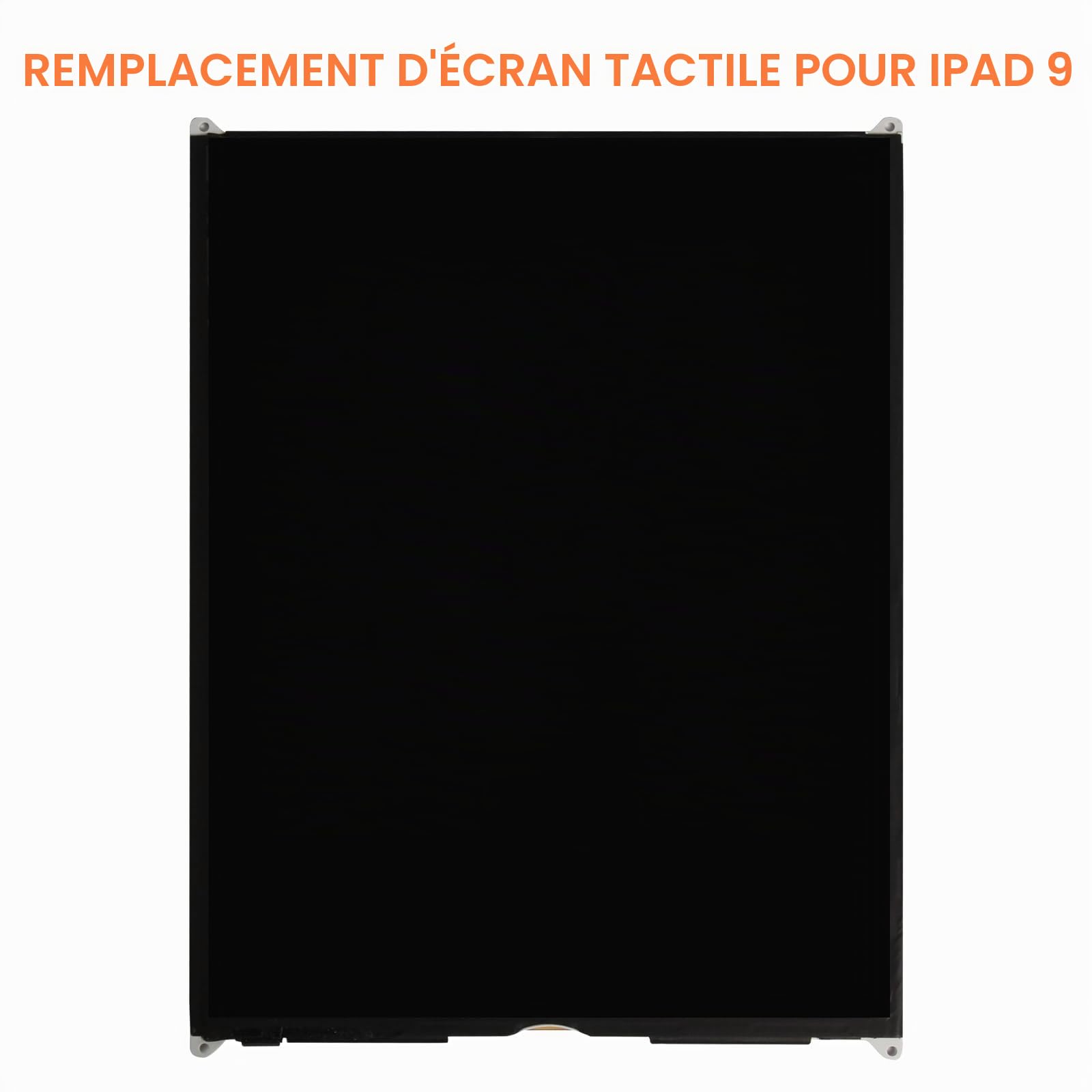 Pour iPad 9 A2602 A2603 A2604 A2605 Écran LCD pour iPad 2021 10,2" Matrix Écran de rechange Pièces de rechange avec protection d'écran en verre trempé (pas d'écran tactile numériseur)