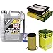 Produktbild QR-PARTS 69329167 Filter Set Inspektionspaket 5 Liter Motoröl Top Tec 4100 5W-40 MANN-FILTER Luftfilter Ölfilter