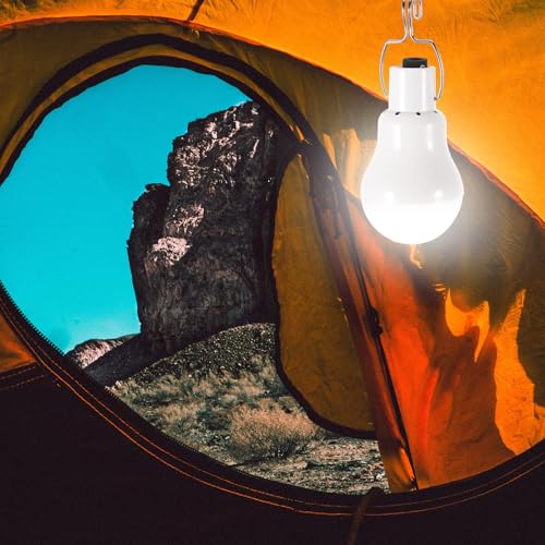 Guirnaldas de luces solares TOPBATHY de material ABS con 12 bombillas y pack de 2 5