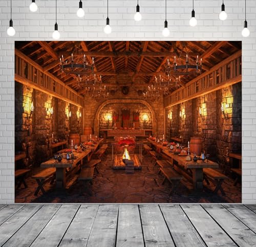 Fondo Fotográfico Medieval 15x8ft BELECO miniatura 3