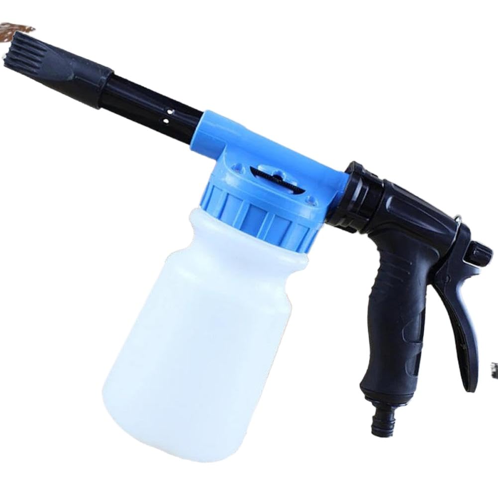 Accesorio de pulverización con Boquilla de Espuma Ajustable para Lavadora de Coches de 1 litro, Control de presión extraíble, Compatible con Unidades Estilo EAFC