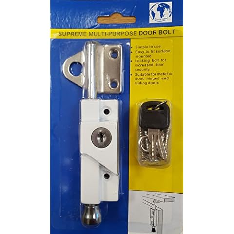 Supreme Multi-Purpose Door Bolt White - 8K116 Cover