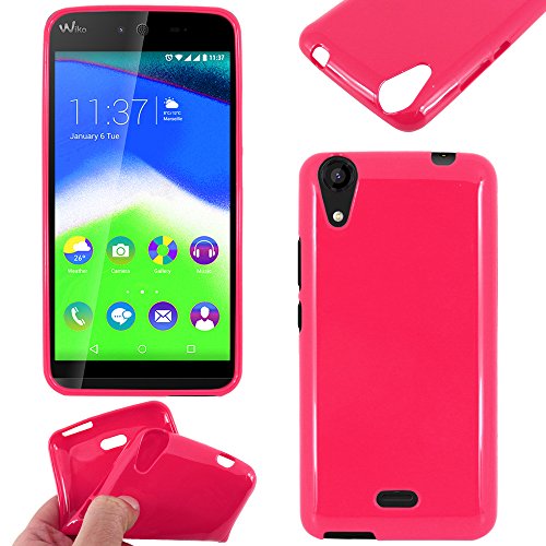 ebestStar - Coque pour Wiko Rainbow Jam 4G, Etui Protection Silicone Antichoc, Souple Slim, Rose