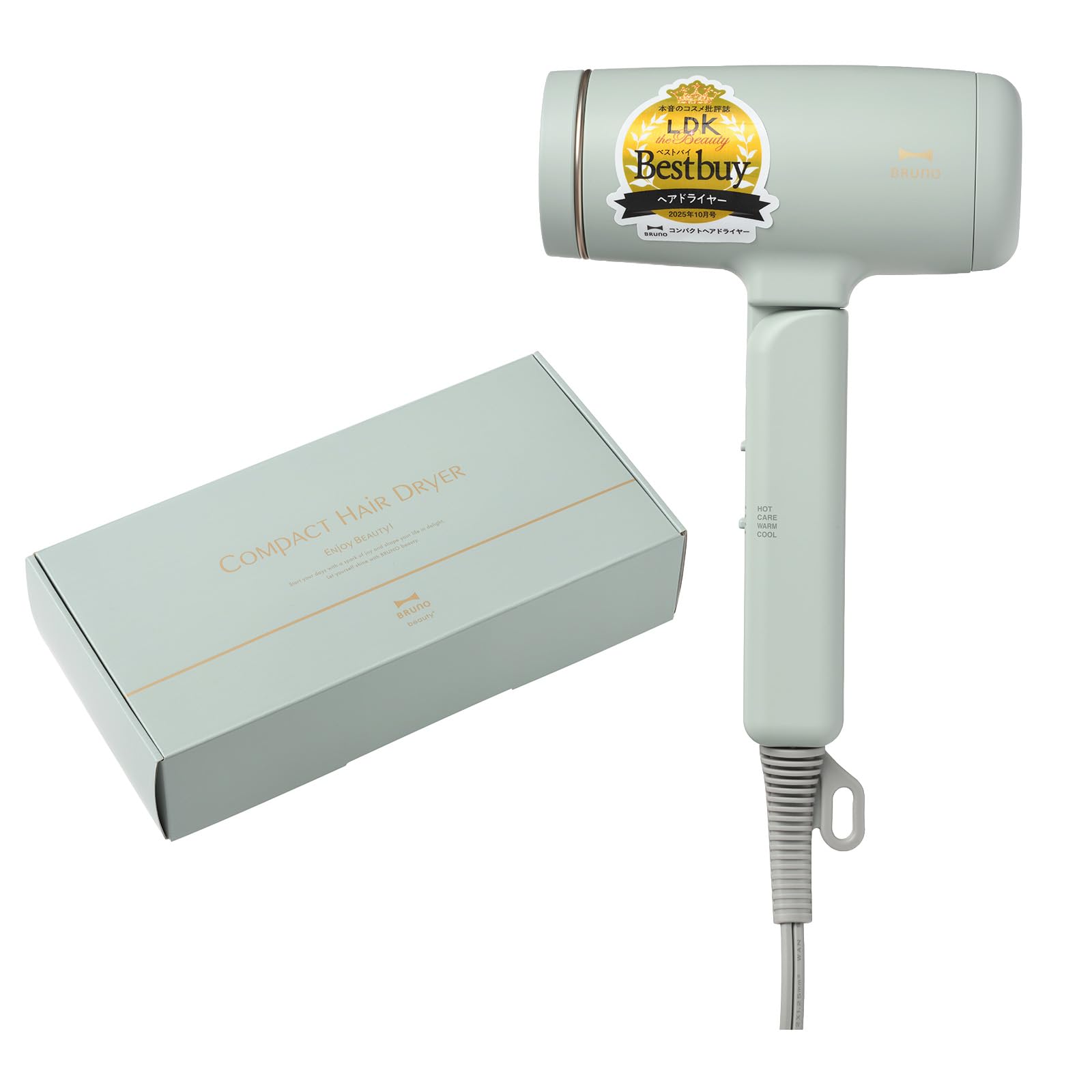 Amazon | BRUNO ブルーノ ドライヤー ヘアドライヤー マイナスイオン
