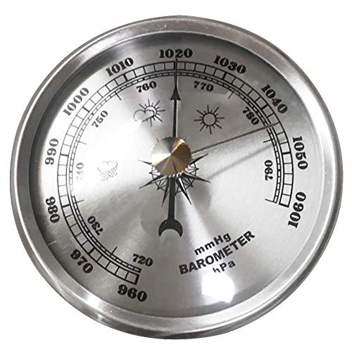 Thermometer 70mm Barometer Barometer Thermometer Wandmontage Metall Hygrometer Multifunktions Wetterstation Tragbare Präzisionssimulation
