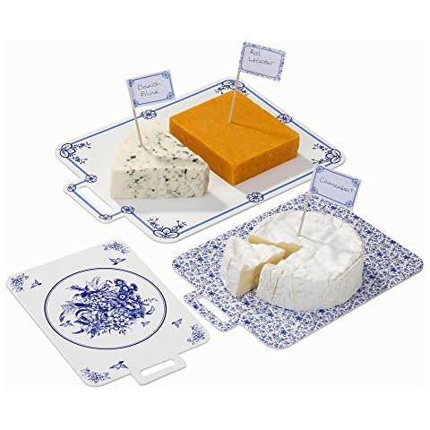 Talking Tables Blue Paper Cheese Boards Set Cover