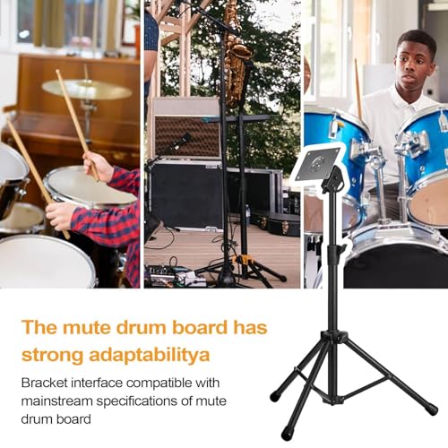 Support pour batterie et porte-caisse claire portable réglable pour pad