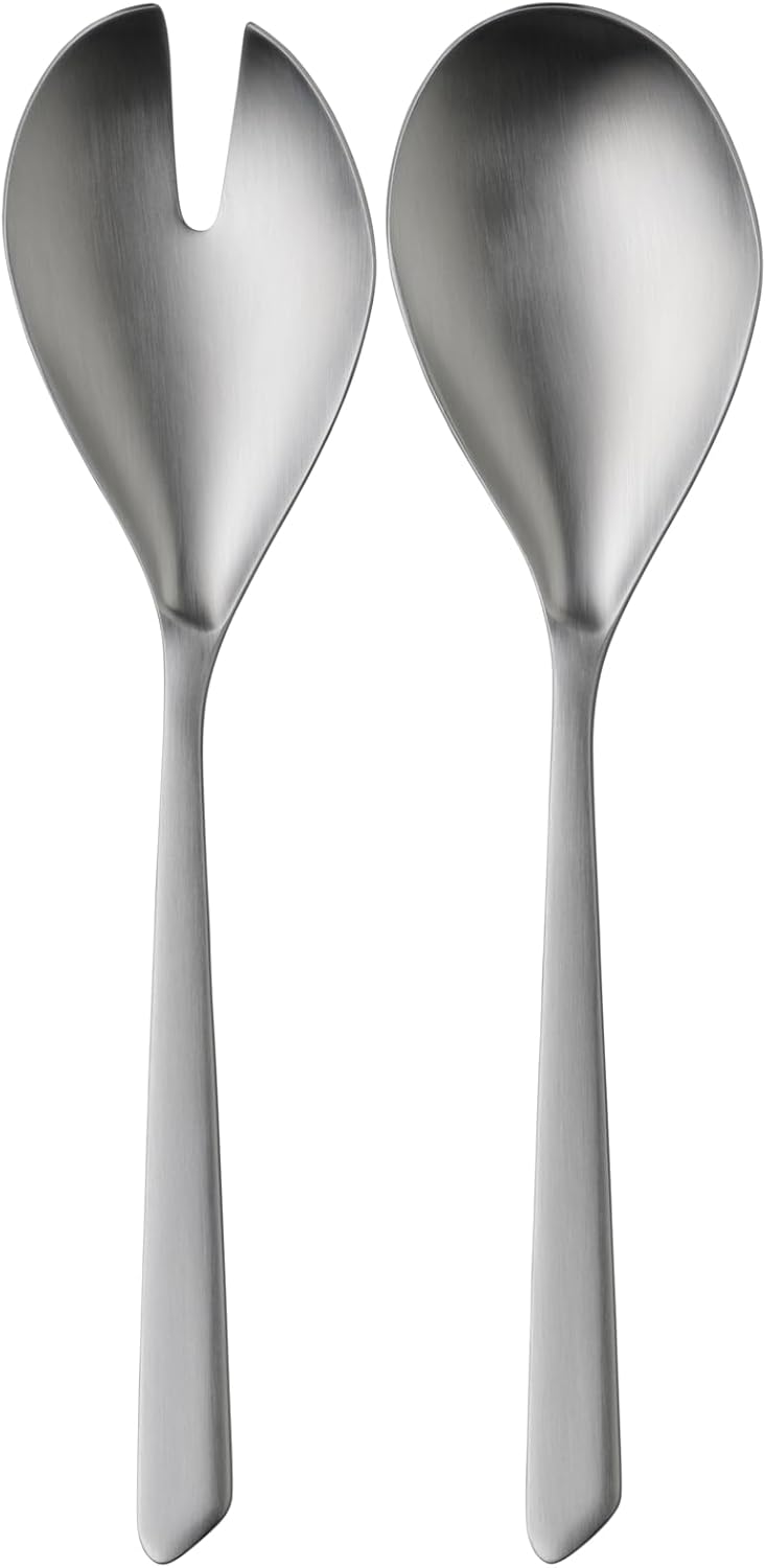 WMF Neo Salad Servers Stainless Steel 25 cm Salad Fork Serving Spoon Cromargan Protect Matte Scratch Resistant Dishwasher Safe