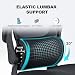 ACMELIFE Ergonomic Office Chair Mesh Desk Chair with Adaptive Lumbar Support, Dual Backrest Zones, Computer Chair with Flip-Up Armrests High Back for Studio, Home Truly Widened and Enlarged(Black)