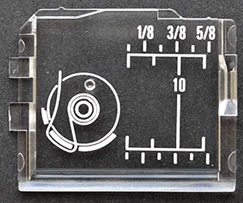 Janome J-S2 Pop-Up Needle Plate, close-up view
