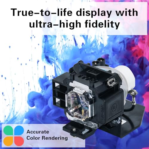 Image of NP14LP Replacement Projector Lamp Bulb forCanon LV-7380 LV-7280 LV-7285 for NEC NP410 NP310 NP510 NP305 NP405 NP410G NP510G Projector with Housing