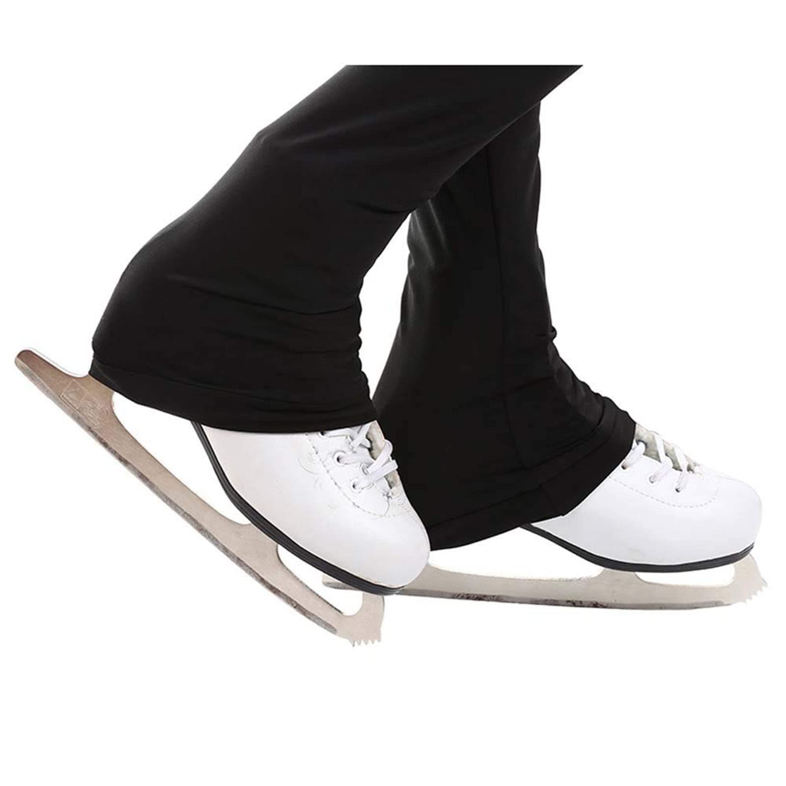 ZMIN Collants de Pratique de Patinage Artistique pour Filles, Leggings Chauds