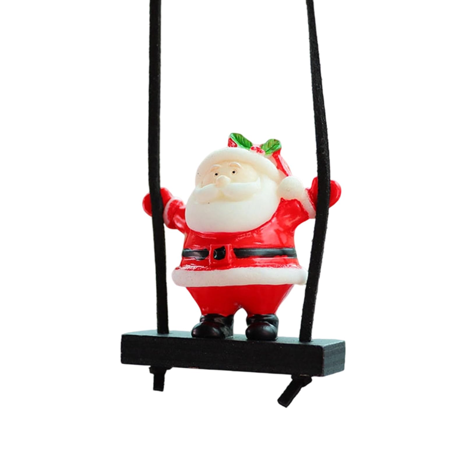 KAQNTUD Hanging Santa Car Decoration with Swinging and Festival Design Swing Car Ornament