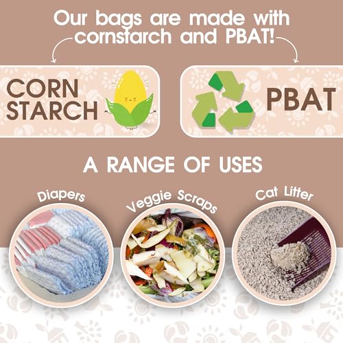Image of Pet N Pet Poop Bags For Dogs, 120 Counts Plant Based Dog Poop Bags Rolls, Thick Doggie Poo Bag, 100% Leak-proof, Easy to Use Pet Waste Bag