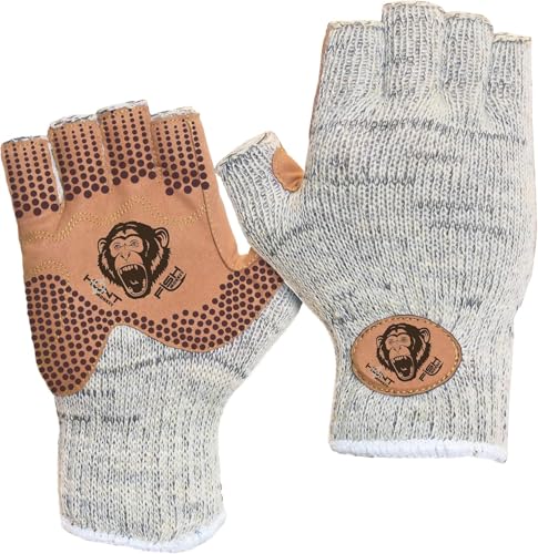 Fish Monkey Wooly Half Finger - Tan XS