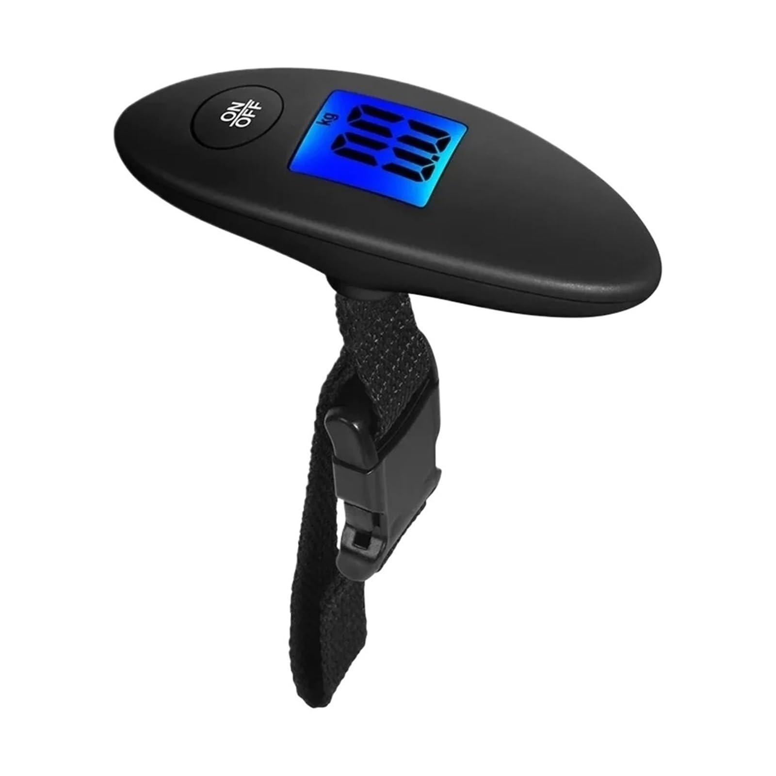 Bilancia per bagagli, Bilancia portatile da 5 pezzi, 40 kg/10 g, ad alta precisione, digitale, con cintura di sospensione, LCD, elettronica for bagagli,per valigia da viaggio