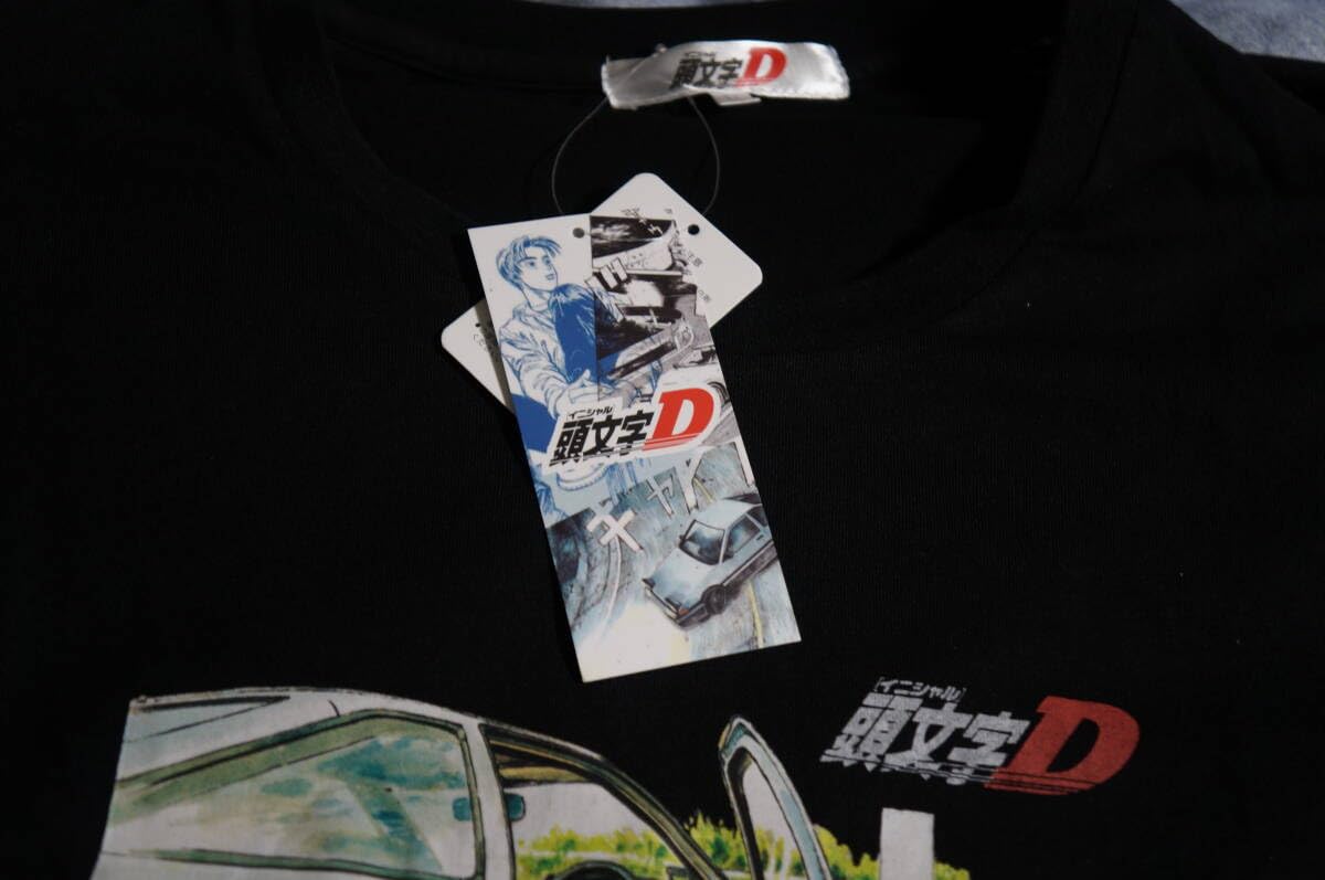 Amazon.co.jp: イニシャルD/イニシャルD Tシャツ ブラック サイズ LL 
