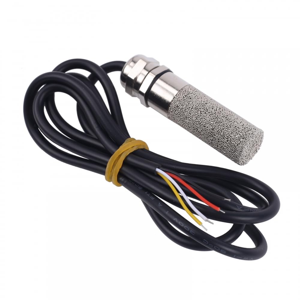 RS485 Nadajnik czujnika wilgotności temperatury, DC 5 V-28 V moduł kolektora XY-MD04 metalowa wodoodporna sonda do sterowni inteligentnego budynku biurowego szklarni
