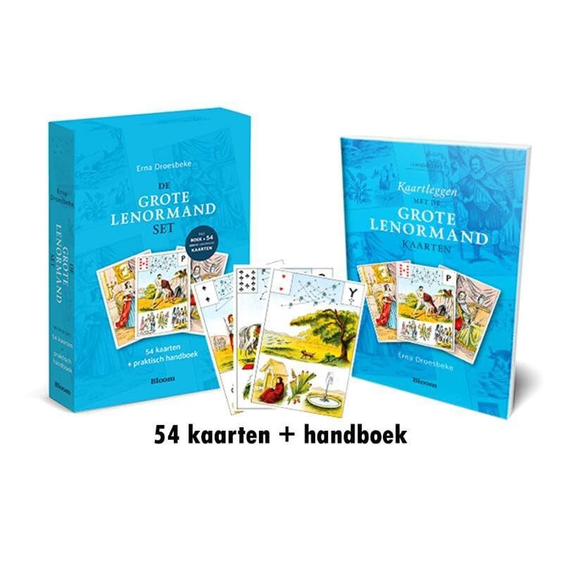 De Grote Lenormand set: 54 kaarten (Dutch Edition) Paperback – February 5, 2019