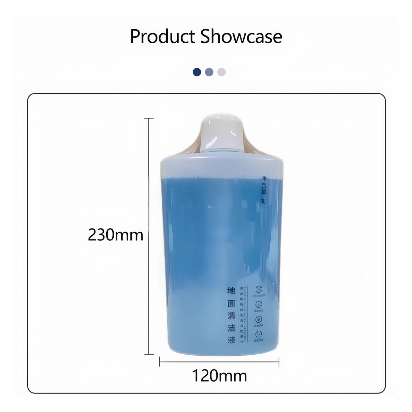 Solución De Limpieza De Pisos De 2 Piezas 1L, Compatible Con Roborock