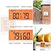 ThermoPro Indoor Outdoor Thermometer Wireless Hygrometer, 500FT Inside Outside Thermometer, Remote Temperature Monitor with Cold-Resistant Sensor, Outdoor Thermometers for Patio Home Greenhouse