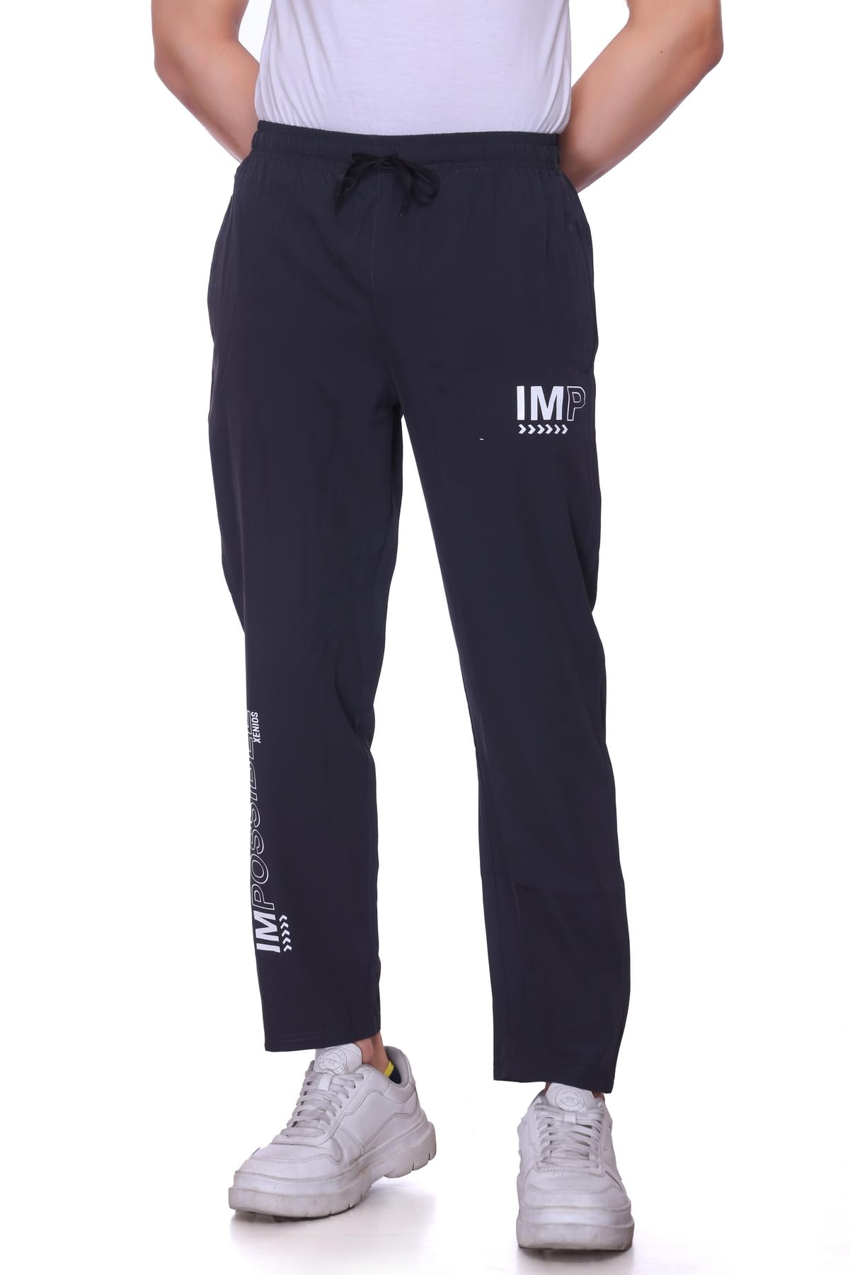 xenios Men's Cotton Regular Fit Track Pant-MPYJ-38_GREY-picture-32