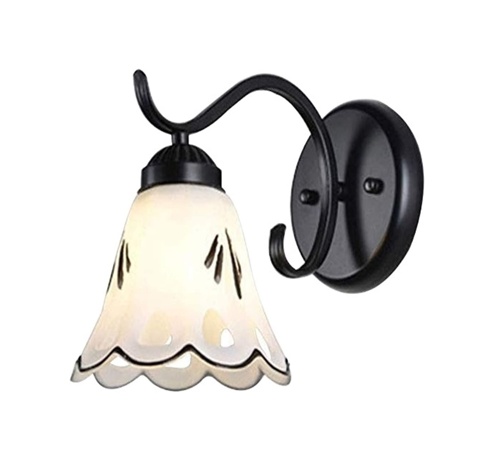 Lampe murale LED rétro en métal pour un salon élégant