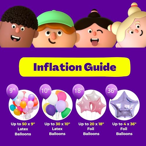 Gasclub GSC-HELIUM-1BOX-13L-01 13L Helium Tank For Balloons At Home Up To 50 Latex Balloons Helium Balloon Tank thumb #3