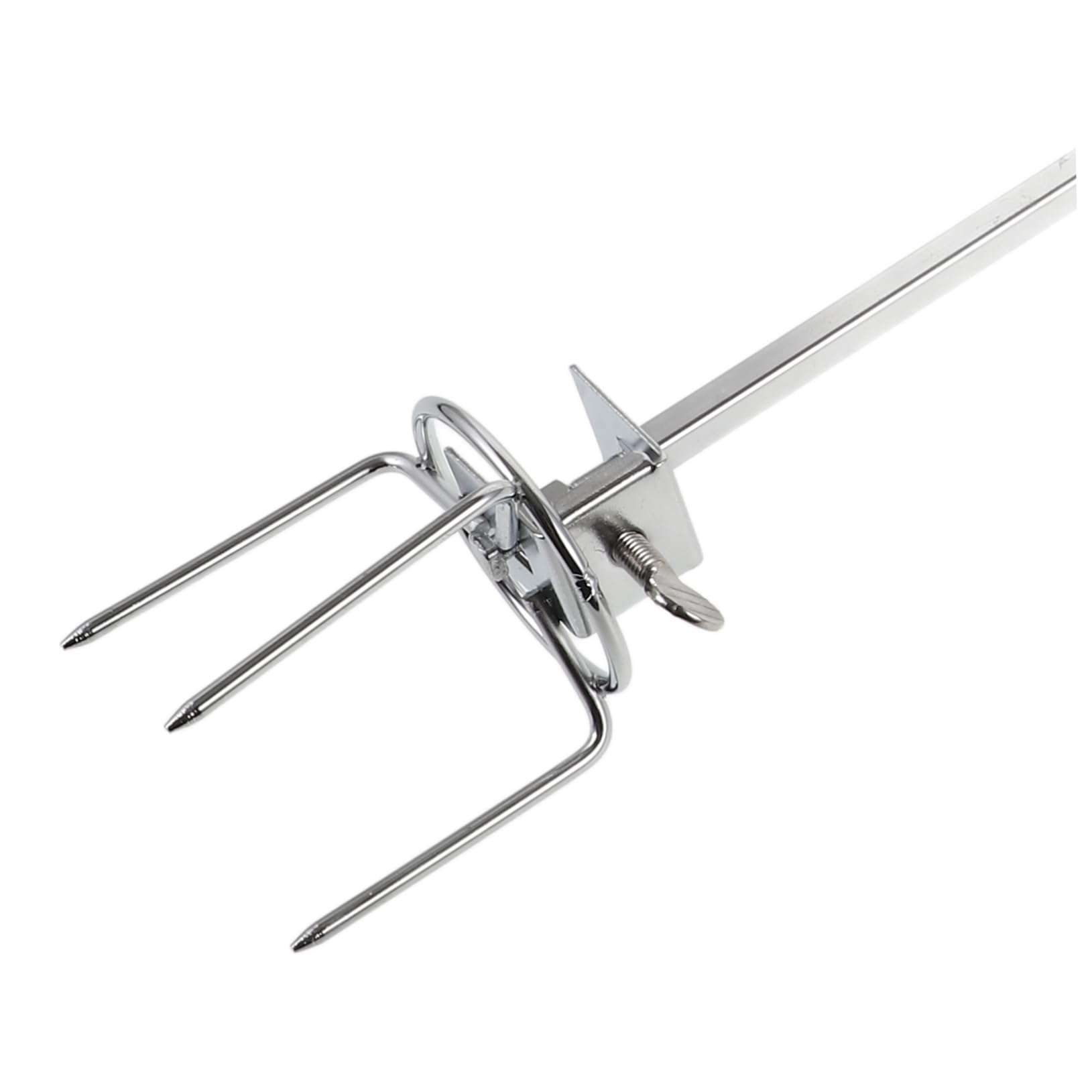 Hemobllo 3 Set Forchetta Da Barbecue Forchetta Per Friggitrice Ad Aria Bastoncini Da Barbecue Per Pollo Arrosto Spiedo Grigliare Spiedini Alla Griglia Acciaio Inossidabile Argento