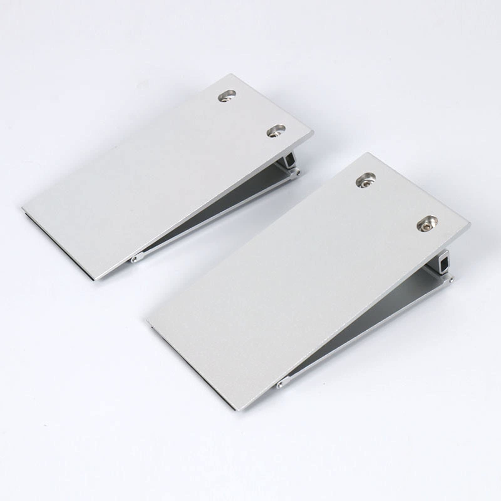 Winter Rampas Antideslizante para sillas de Ruedas, Altura Ajustable 4-5 cm Rampa de umbral de aleación de Aluminio Utilizada para umbrales, Puertas y baños, un par