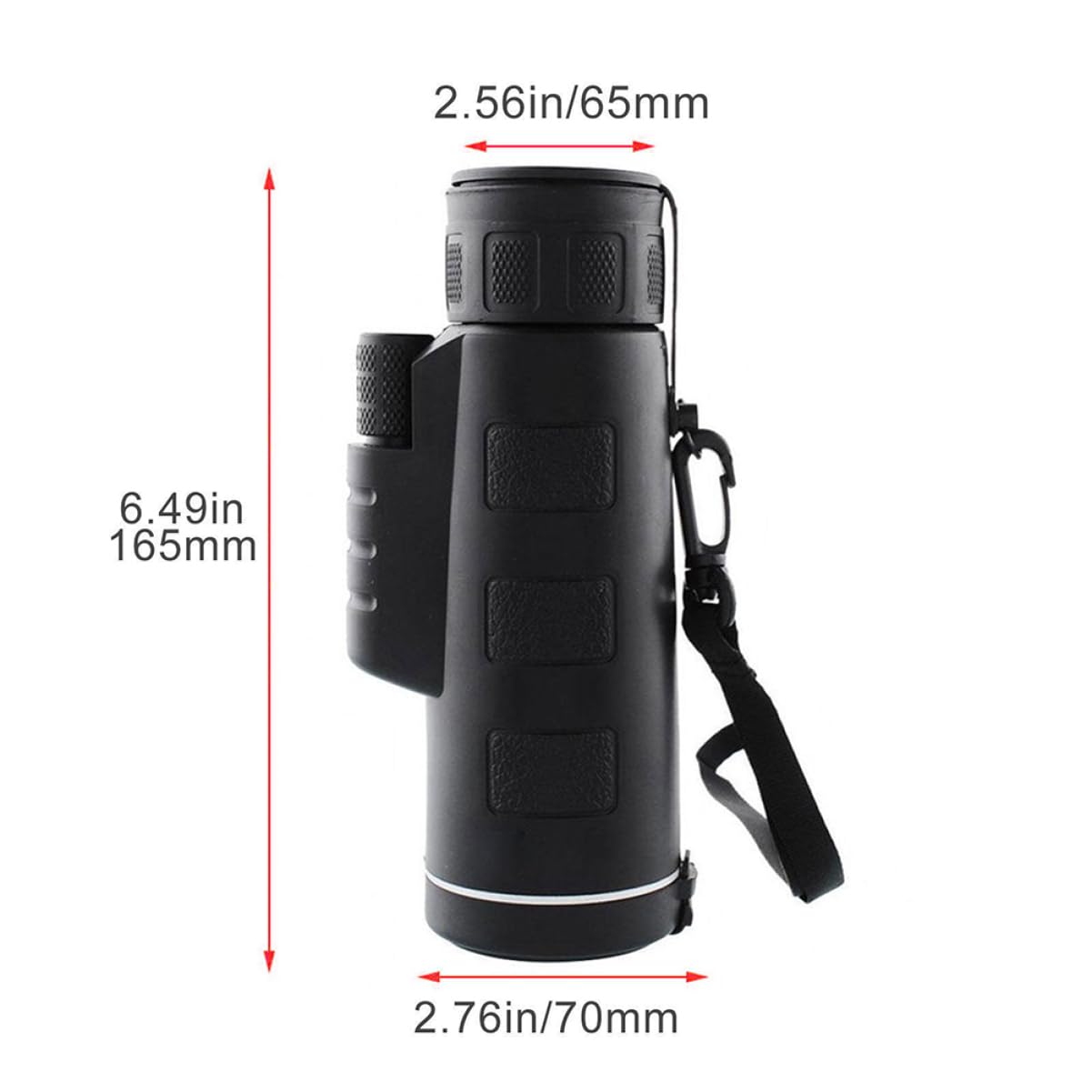 FELTECHELECTR Telescope Waterproof Telescope Scope Telescope Telescopr Mirascope Telescope Handheld High Power Hunting Telescope Portable Wide View Telescope Monoscope Telescopes Black