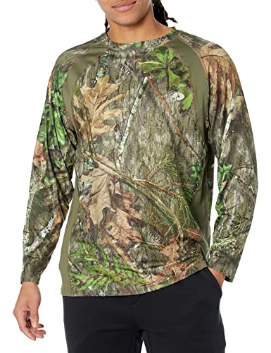 Mossy Oak Men's Standard Lightweight Camo Shirts Hunting, Obsession, Large #TOP22
