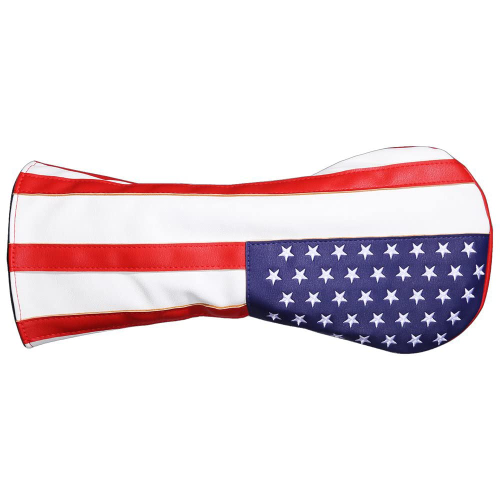 Fundas para cabeza de golf de Estados Unidos para conductor y maderas Fairway de cuero