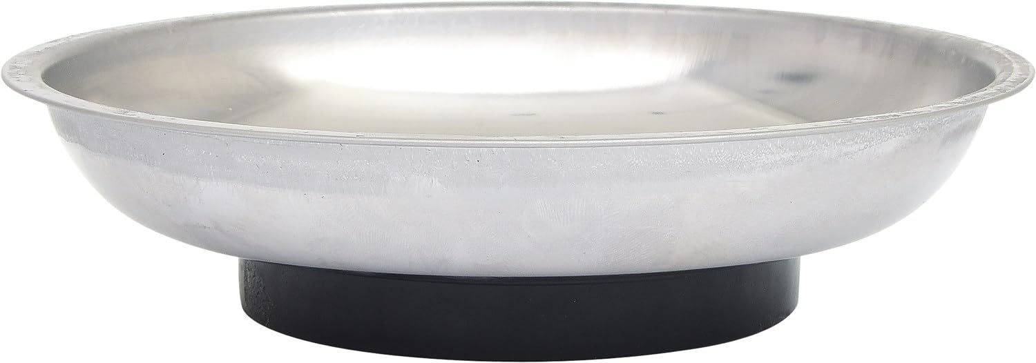 KS Tools 800.0150 Bandeja magnética de acero fino, Ø 150mm