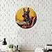 Lygond Metal Sign Doberman Pinscher Reading Companion Tin Sign A Literary Protector for Home Decor Doberman Fans and Reading Nooks Easy to Install Durable Aluminum Funny Sign for Gift 8×8 Inches
