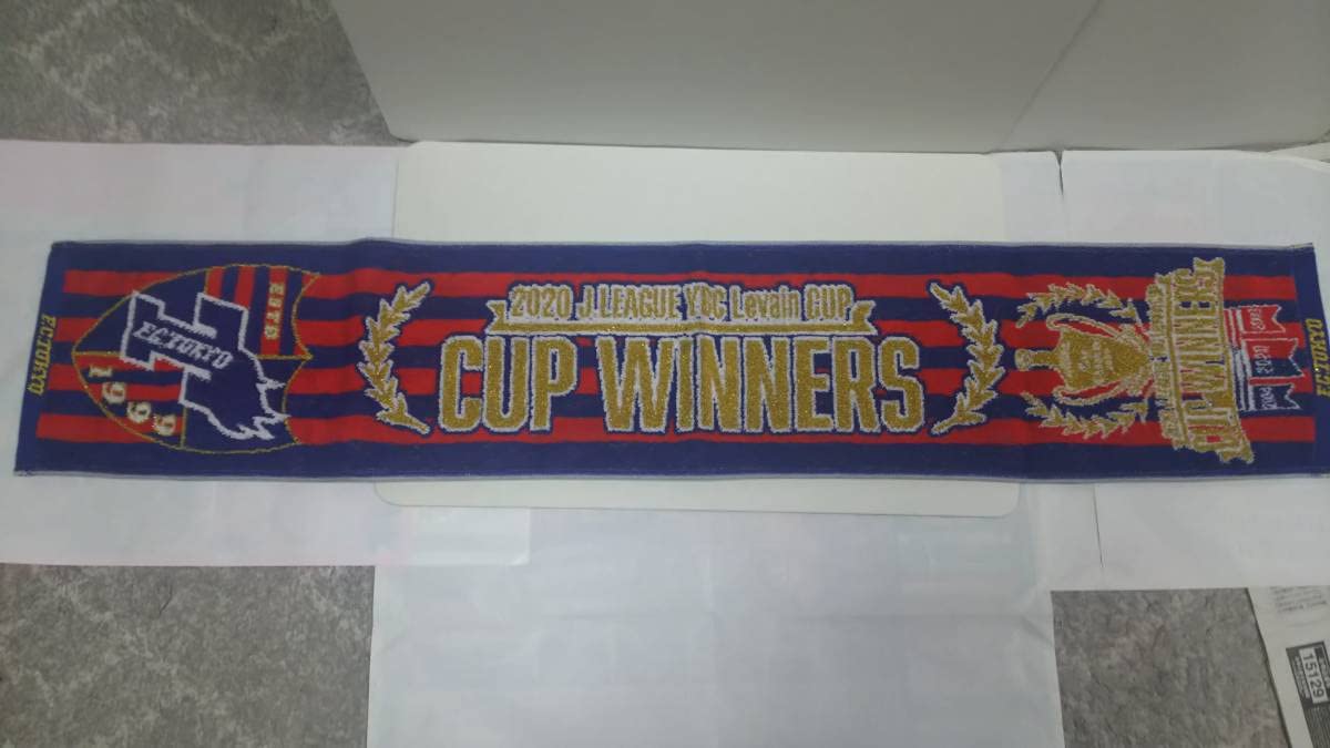 Amazon.co.jp: Jリーグ FC東京 2020 YLC優勝記念タオルマフラー