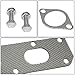 DNA Motoring GKTSET-CB05-20L+DP Aluminum Exhaust Manifold Header Gasket Set Replacement