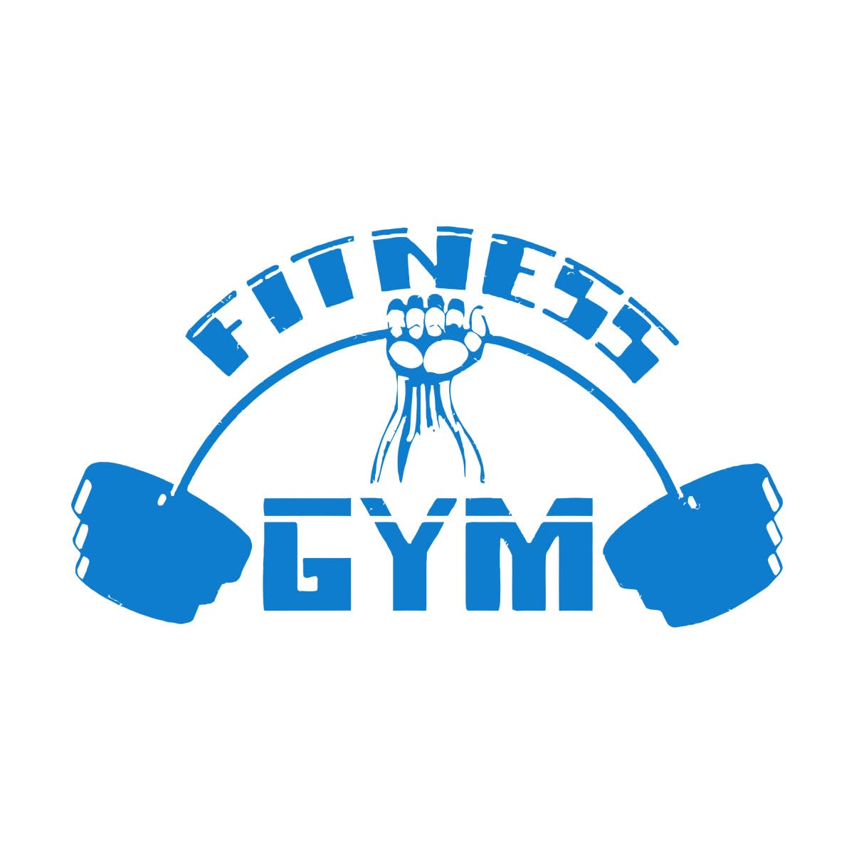 Fitness Gym wall Sticker Vinyl Motivation Sports Bodybuilding wall Decal Removable wall Art Mural Small - 42x72cm