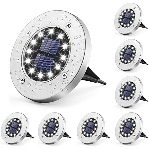 GIGALUMI Lampe Solaire 12 LEDs Cover