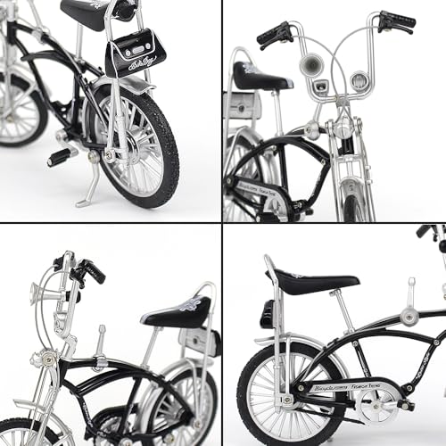 Jiahuade Mini Toy BMX Finger Bicycle - Miniature Metal Mountain Bike Model (O), 17 centímetros - Image 3